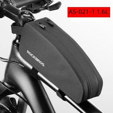 Load image into Gallery viewer, Bike Bag Waterproof Reflective Front Top Frame Tube Bag Large Capacity Ultralight Bicycle Bag Cycling Bike Top Tube Bag Front Frame Bag Water-resistant Bike Storage Bag Large Bike Pouch
