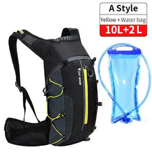 Load image into Gallery viewer, Bike Bags Portable Waterproof Backpack Cycling Water Bag Outdoor Sport Climbing Hiking Pouch Hydration Backpack  Bike Backpack  Mountain Biking Daypack Cycling Hiking Bicycle 10L
