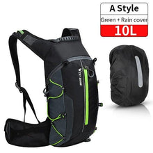 Load image into Gallery viewer, Bike Bags Portable Waterproof Backpack Cycling Water Bag Outdoor Sport Climbing Hiking Pouch Hydration Backpack  Bike Backpack  Mountain Biking Daypack Cycling Hiking Bicycle 10L
