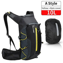 Load image into Gallery viewer, Bike Bags Portable Waterproof Backpack Cycling Water Bag Outdoor Sport Climbing Hiking Pouch Hydration Backpack  Bike Backpack  Mountain Biking Daypack Cycling Hiking Bicycle 10L
