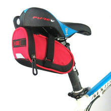 Load image into Gallery viewer, Bike Bags Waterproof Bicycle Bags Seat Cycling  Pouch Bag Riding Storage Bag Accessories Bike Saddle Bag Bicycle Bag Straps On Bike Bag Under Seat Pouch Pack Bicycle Accessories Bag Bicycle Tool Storage Bags For Cycling Water Proof Bag

