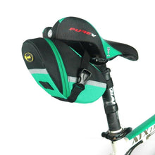 Load image into Gallery viewer, Bike Bags Waterproof Bicycle Bags Seat Cycling  Pouch Bag Riding Storage Bag Accessories Bike Saddle Bag Bicycle Bag Straps On Bike Bag Under Seat Pouch Pack Bicycle Accessories Bag Bicycle Tool Storage Bags For Cycling Water Proof Bag
