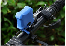 Load image into Gallery viewer, Bike Bell 4 Lamp Cycling Light 1200mAh Electric Horn Waterproof USB Charging Loud Alarm Security Bicycle Bell Bright Eyes Fully Waterproof Lumen Rechargeable Mountain Road Bike Headlight
