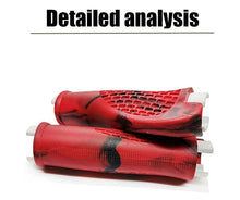 Load image into Gallery viewer, Bike Handlebar Ergonomics Bicycle Grips Bar Ends Plugs Grips Comfortable Bike Handle Grips Ergonomic Bike Grips Shock Absorption Mountain Bike Grips Non-Slip Bicycle Grips Aluminum Alloy Rings For Bicycle
