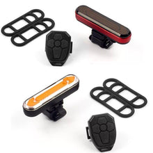 Load image into Gallery viewer, Bike Taillight USB Remote Wireless Controlling Bike Rear Lamp Turn Signal Light LED Bicycle Remote Control Bike Tail Light Bicycle Light Safety Warning Bike Brake Rear Light Safety Warning Cycling Light
