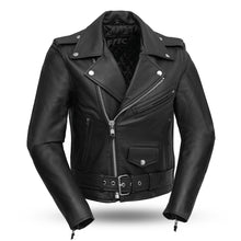 Load image into Gallery viewer, Bikerlicious - Women's Motorcycle Leather Jacket
