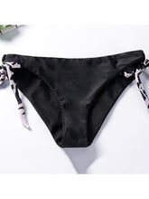 Load image into Gallery viewer, Bikini Sets Solid Color Swimsuit  Mid-Waist  Gather Cup Bikinis Women Swimwear Female Bathing Suits Beach wear  Two Piece Swimsuits Triangle Bikini swimsuits for Women
