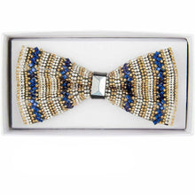 Load image into Gallery viewer, Vittorio Farina Jeweled Bow Tie

