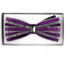 Load image into Gallery viewer, Vittorio Farina Jeweled Bow Tie
