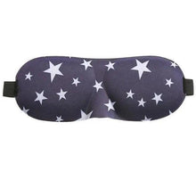Load image into Gallery viewer, Black 3D Sleep Natural Sleeping Mask Eye Adjustable Strap Eye Mask Cover Portable Travel Blindfold Comfortable Mask For Sleeping

