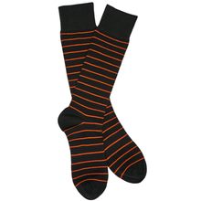 Load image into Gallery viewer, Black and Orange  - Wide Stripe
