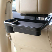 Load image into Gallery viewer, Black Car Drink Holder Beverage Bottle Cup Mounts Holders Special Drink Holder Adjust The Size Holder Drinks Bottle Water Cups Extendable Cup Holder Organizer Cup Holder Drink Pocket Water Bottle Mount Stand Coffee Drinks Car Accessories Back Seat Table
