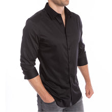 Load image into Gallery viewer, goTIELESS Ultimate Dress Shirt (Black)
