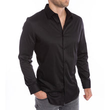 Load image into Gallery viewer, goTIELESS Ultimate Dress Shirt (Black)
