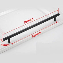 Load image into Gallery viewer, Black Golden Cupboard Handle Brushed Stainless Steel Kitchen Cabinet Door Knob Furniture Drawer Pull Hardware Pulls  Bar Handle  Furniture Handle Drawer Pull Hardware Stainless Steel Kitchen Drawer Pulls Cabinet Handles
