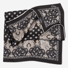 Load image into Gallery viewer, Filippo - Silk Neckerchief - Black
