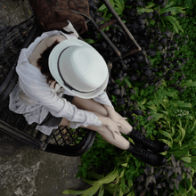 Load image into Gallery viewer, Black Leather Victorian Ankle Boots
