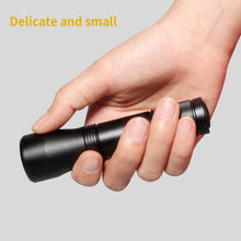 Load image into Gallery viewer, Black Light Flashlight UV Flashlight Super Bright LED Tactical Flashlights 1200 Lumen Rechargeable LED Zoomable UV Torch Waterproof Flashlight Lamp For Pet Urine Stains Detection/Camping
