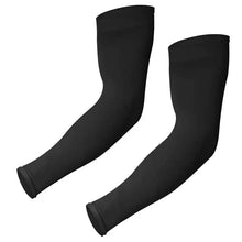 Load image into Gallery viewer, Black Men Unisex Cooling Arm Sleeves Cover Cycling Running Sun Protection Outdoor Activities Hide Tattoos Sleeve Cooling Sports Sleeve For Basketball Golf Football
