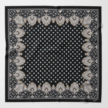 Load image into Gallery viewer, Filippo - Silk Neckerchief - Black
