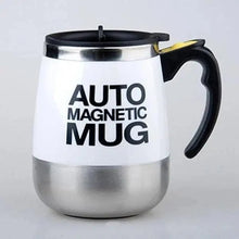 Load image into Gallery viewer, Black Smart Lazy Automatic Stainless Steel Self Stirring Magnetic Mug Creative Coffee Mixing Cup Automatic Self Mixing &amp; Spinning Cup Cute Christmas Birthday Gift Idea For Men And Women
