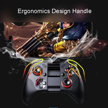 Load image into Gallery viewer, Black Solid Bluetooth Joystick Smartphone Trigger Gamepad Controller Compatible With TV PC Laptop
