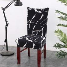 Load image into Gallery viewer, Black Spandex elastic wedding Chair Covers Anti-dirty housse de chaise office hotel chair cover seat  Chair Covers Protector Seat Case Chair Cover Seat Protector Super Fit Slipcover Stretch Removable Washable
