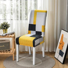 Load image into Gallery viewer, Black Spandex elastic wedding Chair Covers Anti-dirty housse de chaise office hotel chair cover seat  Chair Covers Protector Seat Case Chair Cover Seat Protector Super Fit Slipcover Stretch Removable Washable

