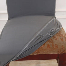 Load image into Gallery viewer, Black Spandex elastic wedding Chair Covers Anti-dirty housse de chaise office hotel chair cover seat  Chair Covers Protector Seat Case Chair Cover Seat Protector Super Fit Slipcover Stretch Removable Washable
