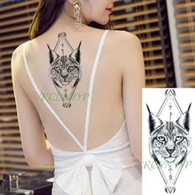 Load image into Gallery viewer, Black Waterproof Temporary Tattoo Sticker Different Design Colorful Fake Tattoo Arm Hand For Halloween Party Womens Mens
