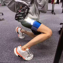 Load image into Gallery viewer, Black Womens Breathable Sneakers  Spring Mesh  Sneakers Woman Elegant Casual Sneakers Outdoor Sport Summer Couple Cushion Flats Running Womens Sneakers
