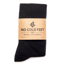 Load image into Gallery viewer, Solid Black Socks
