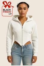 Load image into Gallery viewer, Sculpt Zip Hoodie
