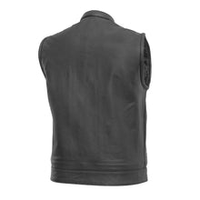 Load image into Gallery viewer, Blaster Men's Leather Motorcycle Vest
