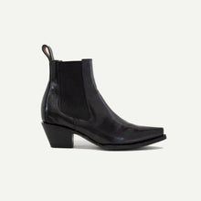 Load image into Gallery viewer, The Sandra Boot in Black Patent Leather

