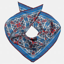 Load image into Gallery viewer, Barbaresco - Silk Neckerchief - Blue and Red

