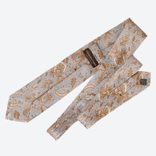Load image into Gallery viewer, Medici - Printed Silk Tie - Dusty Blue
