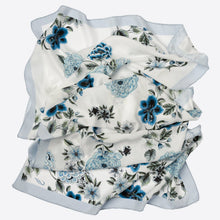 Load image into Gallery viewer, Bella - Silk Scarf Shawl - Blue
