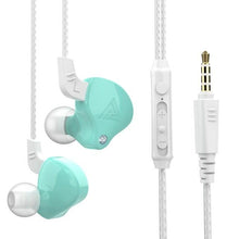 Load image into Gallery viewer, Blue Gaming Bass 3.5mm In-Ear Earphone Game Headset Noise Driver Gaming Earbuds Headset with Dual Mic Detachable &amp; Built-in and Volume Control For Mobile Gaming PC  Cancelling Earbuds With Mic
