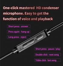 Load image into Gallery viewer, Blue Gaming Bass 3.5mm In-Ear Earphone Game Headset Noise Driver Gaming Earbuds Headset with Dual Mic Detachable &amp; Built-in and Volume Control For Mobile Gaming PC  Cancelling Earbuds With Mic
