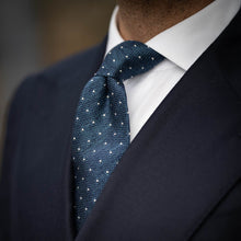 Load image into Gallery viewer, Mattei - Silk Grenadine Tie - Blue

