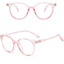 Load image into Gallery viewer, Blue Light Blocking Computer Glasses Retro Clear Lens Eyeglasses Frame And  Myopia Glasses Men Women Short Sight Eyewear Blue Coated Women Diopter Eyeglass0 -0.5 -1 -1.5 -2 -2.5 -3 -3.5 -4 -5 -6
