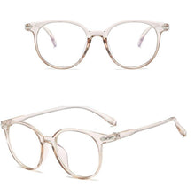 Load image into Gallery viewer, Blue Light Blocking Computer Glasses Retro Clear Lens Eyeglasses Frame And  Myopia Glasses Men Women Short Sight Eyewear Blue Coated Women Diopter Eyeglass0 -0.5 -1 -1.5 -2 -2.5 -3 -3.5 -4 -5 -6
