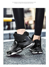 Load image into Gallery viewer, Blue Men High Quality Basketball Sneakers Boys Basket Shoes Autumn High Top Anti-Slip Outdoor Sports Shoes Trainer Professional Anti Slip Sports Sneakers

