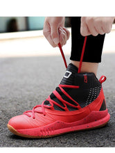 Load image into Gallery viewer, Blue Men High Quality Basketball Sneakers Boys Basket Shoes Autumn High Top Anti-Slip Outdoor Sports Shoes Trainer Professional Anti Slip Sports Sneakers
