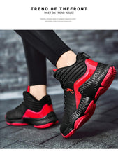 Load image into Gallery viewer, Blue Men High Quality Basketball Sneakers Boys Basket Shoes Autumn High Top Anti-Slip Outdoor Sports Shoes Trainer Professional Anti Slip Sports Sneakers
