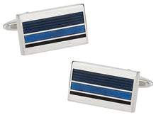 Load image into Gallery viewer, Blue Professional Cufflinks
