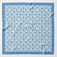 Load image into Gallery viewer, Barbaresco - Silk Neckerchief - Blue
