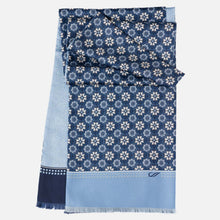 Load image into Gallery viewer, Appia - Reversible Silk Scarf - Blue
