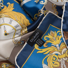 Load image into Gallery viewer, Moment in Time - Silk Foulard - Blue
